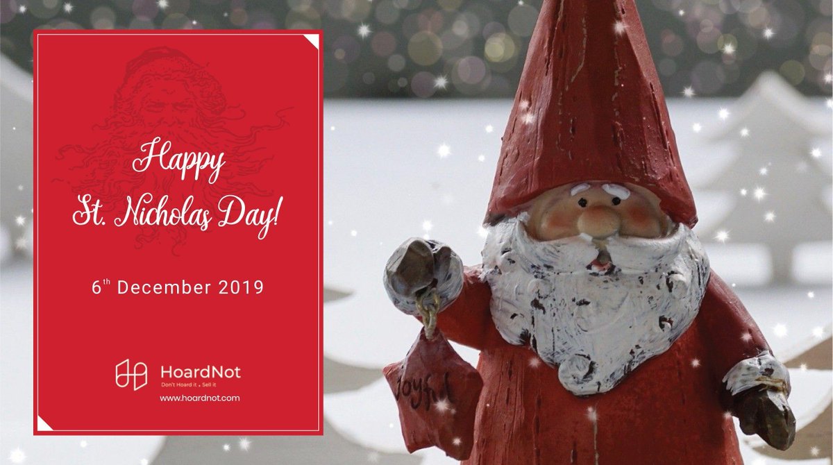 HoardNotApp's tweet image. Happy St. Nicholas Day!
#SaintNicholasDay #SaintNicholas #HoardNotWishes #HoardNotApp