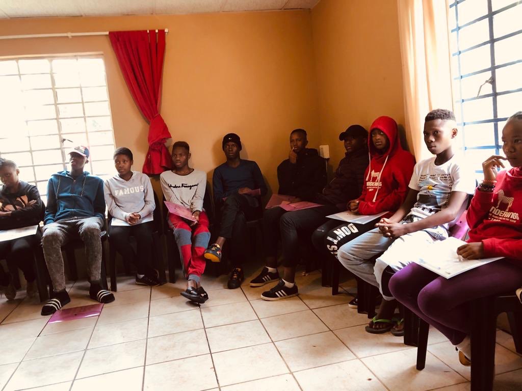 CampSizanani's tweet image. Life skills 2
The first session of the day where the campers are discussing puberty.