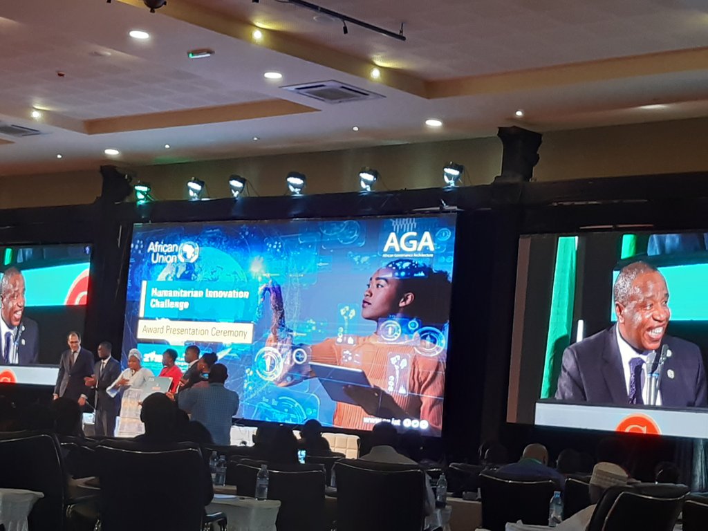 MichaelAboneka's tweet photo. #WeKonnect wins the Humanitarian Innovation Challenge during the High Level political Dialogue #DGTrends #NeverMyChoice @africa_wewant @actionaiduganda #RatifyACDEGUG https://t.co/1FY33OD8cL