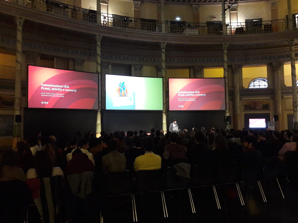 architettiroma's tweet photo. #eventiOAR
In corso alla @casarchitettura inaugurazione anno accademico 2019/20 @ISIARomaDesign e apertura #RomaDesignExperience2019. Ospite d’eccezione #RobertoGiolito (Head of #FCAHeritage e Presidente #ISIARomaDesign). Qui il programma dell'evento: https://t.co/GpSsuRX2xc https://t.co/CITMhYkn5D