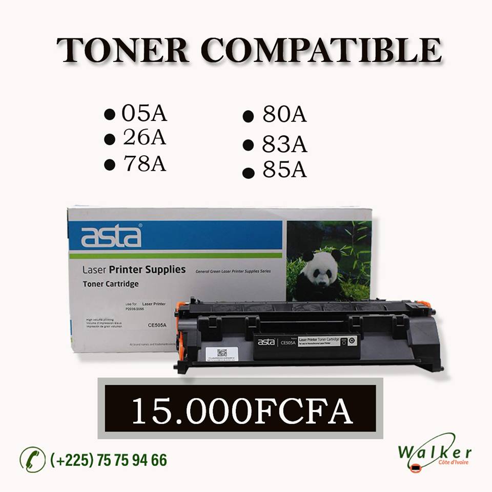 walker_ci's tweet image. Possibilité de vous livrer hors d’Abidjan une expédition dans toute la Cote d’Ivoire.

Produits garanties
Contactez-Nous ☎: (+225) 75 75 94 66 Whatsapp
Commandez bit.ly/2MX4w4d
#Accessoires
#TonerCompatible
#TonerOriginal