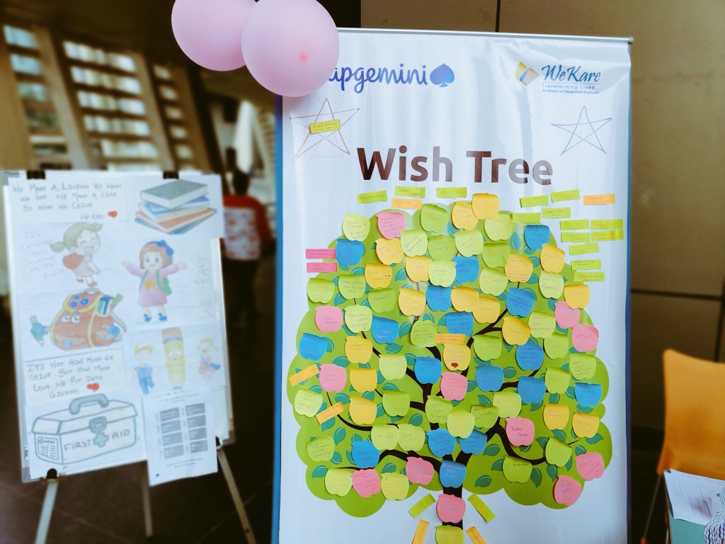 pranay_hawal's tweet photo. Youngest Donner our Little Myra fulfilling wish tree @CapgeminiIndia @Capgemini #lifeatcapgemini #WeKare #Socialcause #Wishtree https://t.co/uglNPdSVbj