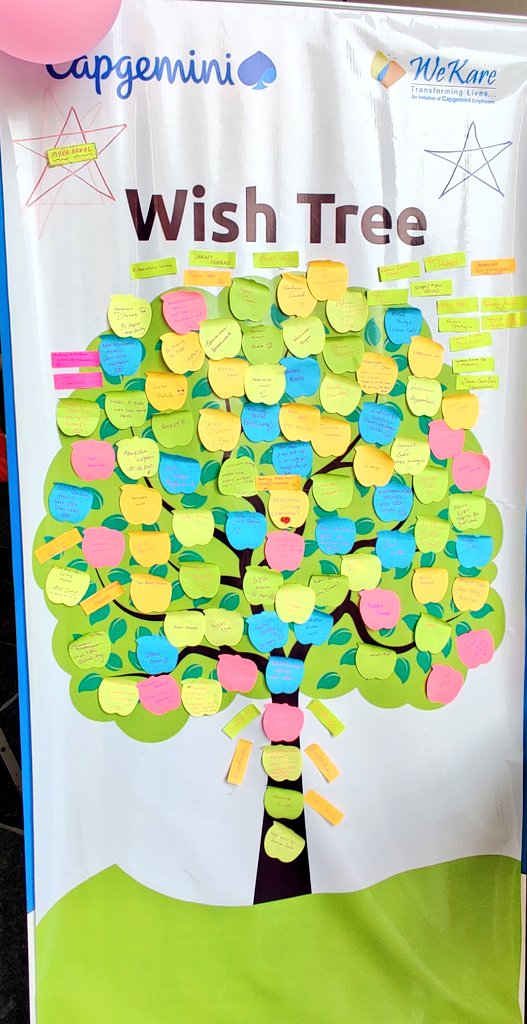 pranay_hawal's tweet photo. Youngest Donner our Little Myra fulfilling wish tree @CapgeminiIndia @Capgemini #lifeatcapgemini #WeKare #Socialcause #Wishtree https://t.co/uglNPdSVbj
