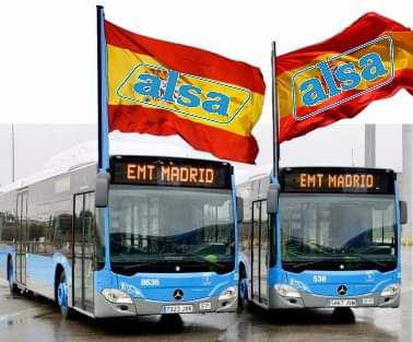 BicimadL's tweet photo. Madrid y Constitución: Los autobuses de la EMT lucen hoy la bandera de España. Esta es la bandera que más le gusta al alcalde de Madrid. Que no te engañen
@PlataformaEMT
@Bicimad
#EMTonStrike #TPonFire
#COP25 #COP25Madrid #GretaThunberg #CumbreSocialClima #CumbreDelClima https://t.co/FbaVtkEMBc