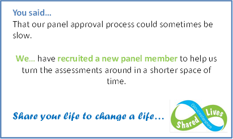 SharedLivesGCC's tweet photo. We're very pleased to say that a social work manager has joined our approval panel! Nobody likes to be kept waiting for an answer, and a larger panel pool will help us respond to your assessments more quickly without compromising on our quality assurance. #GSL #NotJustAJob https://t.co/dPzFXNAf52