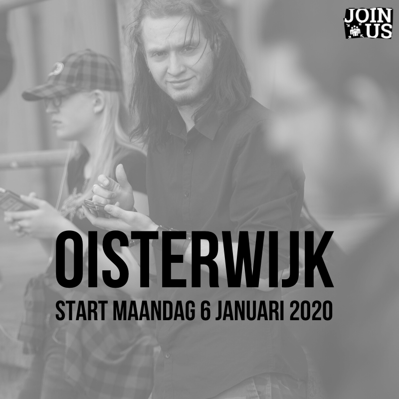 COMING SOON ➡ Join us Oisterwijk (18-25) start op maandag 6 januari. Heb je weinig vrienden? En wil je dat veranderen 👍 Gewoon komen! Bij Join us kun je jezelf zijn en andere jongeren leren kennen. Check ➡ join-us.nu/locaties/join-…