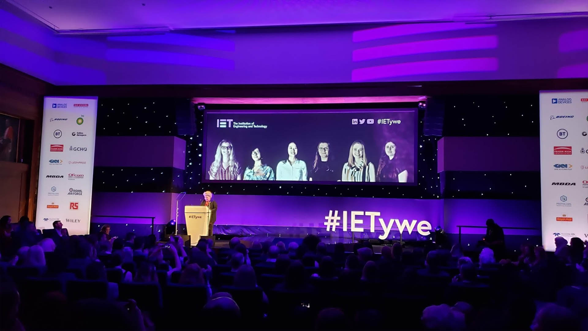 Where women work IET awards