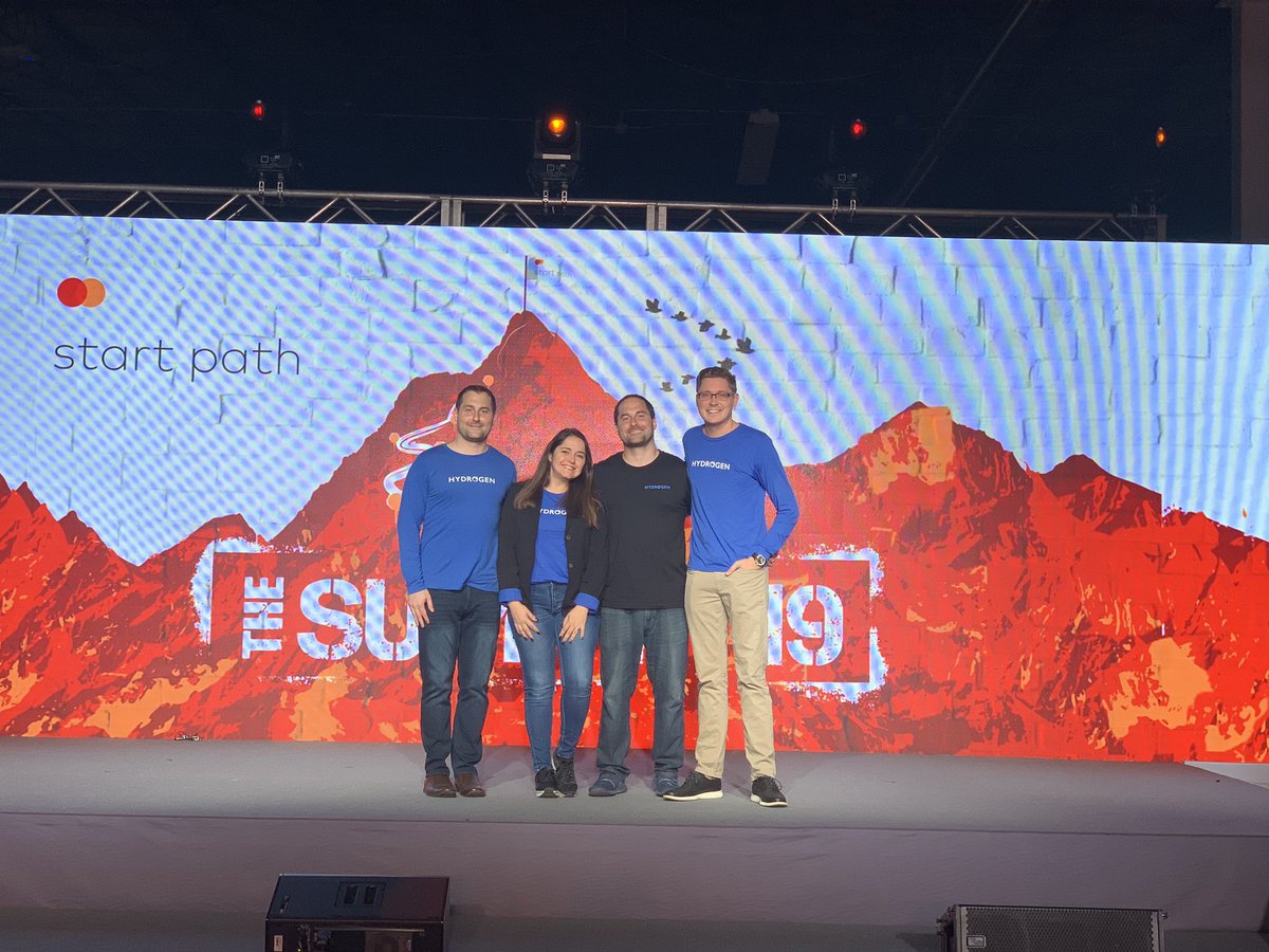 HydrogenAPI's tweet photo. The Hydrogen LatAm team had an amazing time at the #Mastercard #Startpathglobal event in #miami! It is such an exciting time for #fintech in the Americas! https://t.co/gpPfyCM0Pl