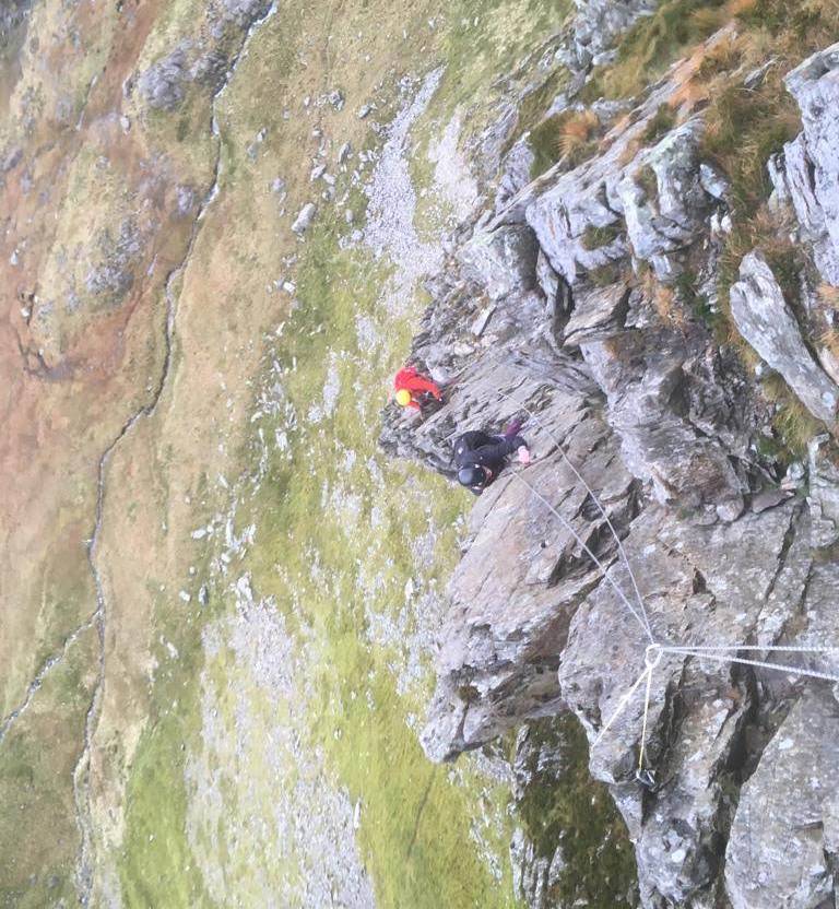 Climbing on a trip to Llanberis #beforetherainstarted #leedsmc #leedsmountaineering #llanberis #climbing #rockclimbing #tradclimbing #northwales