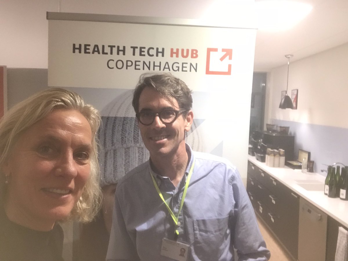 edavidsen's tweet photo. GUIDEN65 er med på landkortet over health start ups i Danmark. Tak til #HealthTechhub Copenhagen for en fin reception. Tillykke med de flotte lokaler. 🥂 🎉 Vi vil bo sammen med jer. #healthstartup #HealthTech #welfaretech https://t.co/TBIL48UPOX