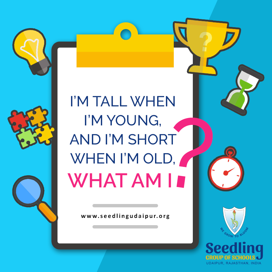 SeedlingUdaipur's tweet photo. Can you guess our #RiddleOfTheWeek?
#WhatAmI #Riddle #FridayRiddles #RiddleQuiz #RiddleOfTheDay #KidsLearning #KidsQuiz #SeedlingSchoolUdaipur #SSU #School #BestSchoolinUdaipur https://t.co/yRTUjX1ecK