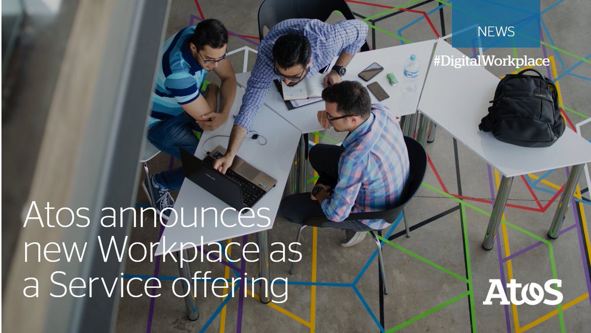 AtosWorkplace's tweet image. Our Workplace-as-a-Service solution is completely managed, from provisioning to ongoing support enabling your IT resources to focus on mission critical tasks. Deploy all or any part of the solution that fits your business goals: okt.to/NOJhnc 
#DigitalWorkplace