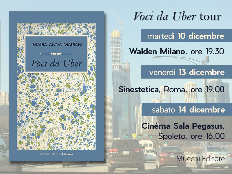 MucchiEditore's tweet photo. Un riepilogo dei prossimi appuntamenti con #VocidaUber di @ma_maria_anna #diorami https://t.co/CnJwN6DpB0