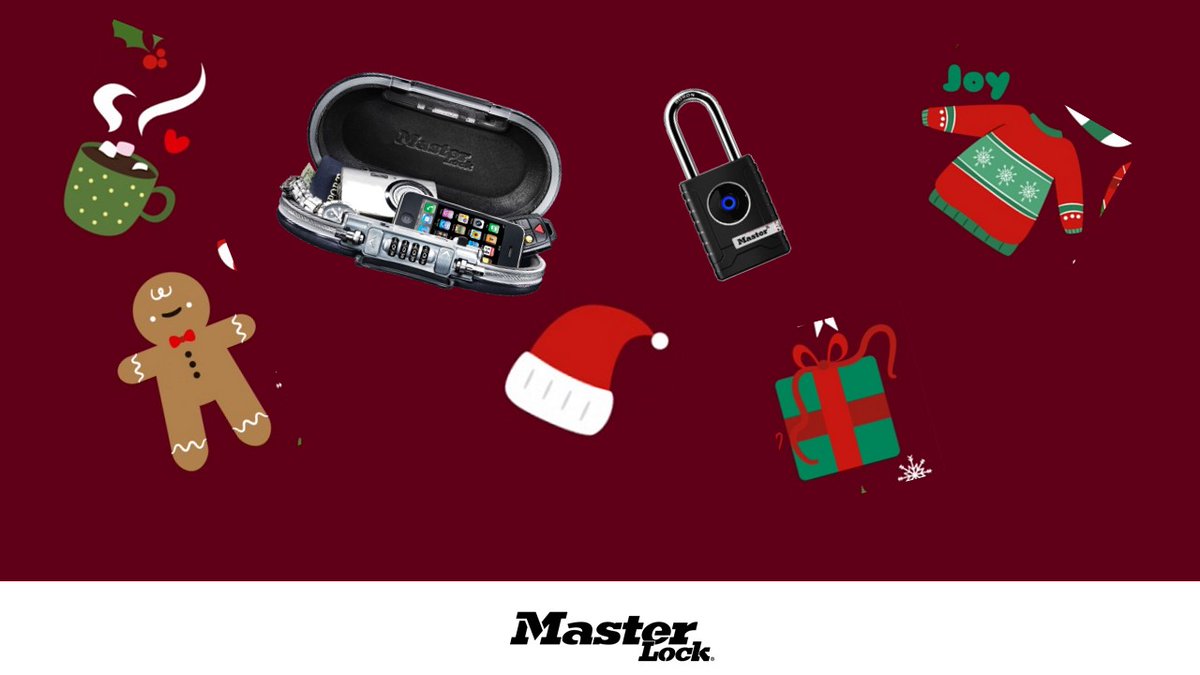 Master Lock wish you a MERRY CHRISTMAS  🎅 !