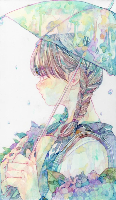 #2019年自分が選ぶ今年の4枚 
水干えのぐを使い始めました。 