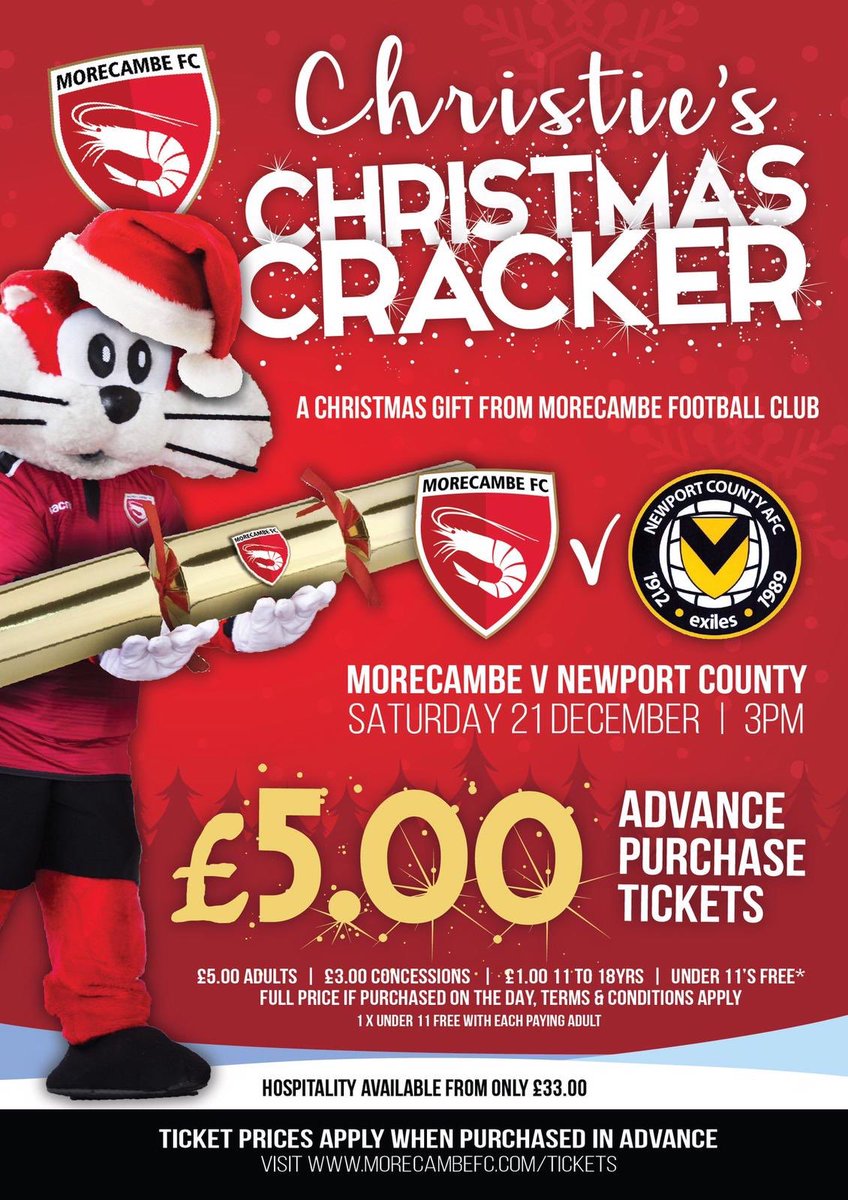 shrimpstrust's tweet photo. I will soon be hitting the streets of #Morecambe #Torrisholme #Bare #Heysham &amp; surrounding areas distributing #MorecambeFC 🦐 fixture posters. Our 2020 #ShrimpsTrust Centenary Calendar is also now available, with free local home or office delivery available today.
DM for details. https://t.co/lIX1cAcnEi