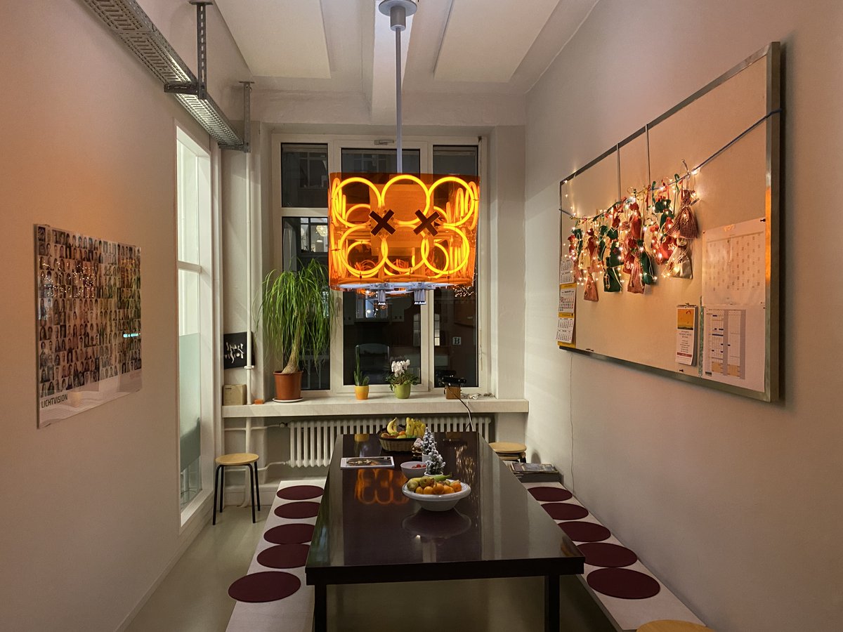 lichtvision's tweet image. The festivities have arrived in our Berlin office! #LichtvisionDesign