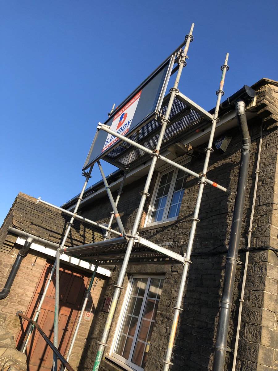 Scaffolding up 😺😺😺