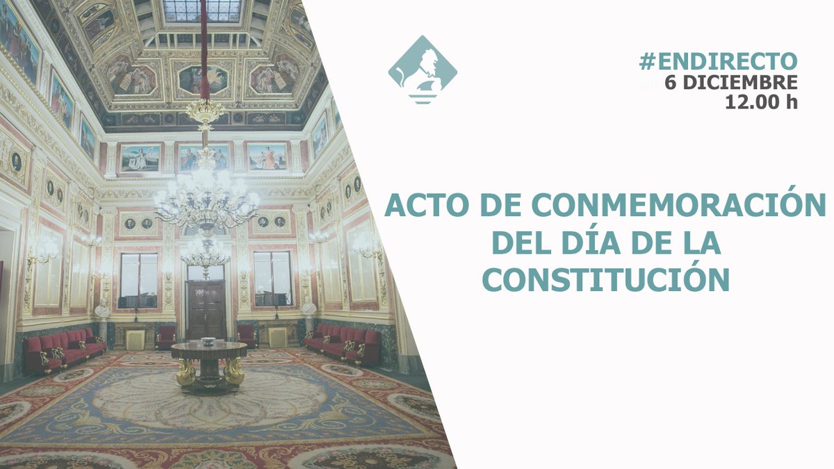 🔴 #EnDirecto El Congreso de los Diputados celebra el acto institucional por el #DíaDeLaConstitución, en el que participarán los representantes de las altas instituciones del Estado. #Constitución41

📝 bit.ly/NdPConstitucio…
🎥 bit.ly/EnDirectoConst…
▶ bit.ly/YTBConstitucio…