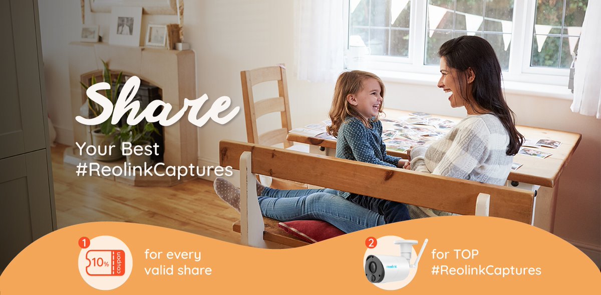 ReolinkTech's tweet image. Next round of #ReolinkCaptures contest will be held soon. Submit your best videos captured with #Reolink cameras for a chance to win a #free Argus Eco 👉 bit.ly/2nAgxjO