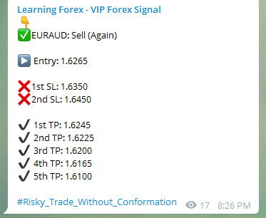 LearningForexB2's tweet photo. It's our happiness...
🔴 You Can Join Our Free Forex VIP Signal - https://t.co/ZYnYZXmaC7
#forex #forextrading #forextrading #forexsignal #forexfreesignal #tradingsignals #Signal #EURAUD #LearningForex #B2 #learnforex https://t.co/pjCQ44N6WZ