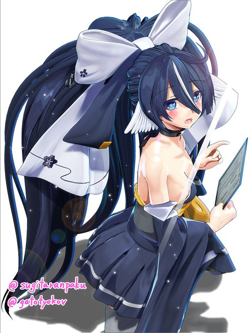 「指揮官さま、宵月の話をきいていますか?」
#アズールレーン #アズレン 