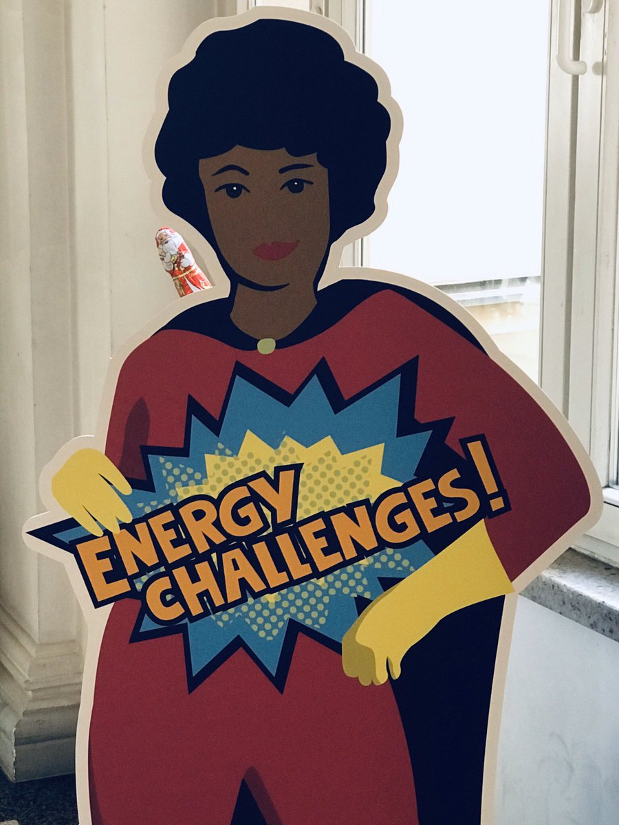 Auch der #Nikolaus ist dabei, wenn es um #GenderEquality, #EnergyChallenges & #WomenInEnergy geht! @Women4Energy Conference | #w4e2019 #femaleempowerment