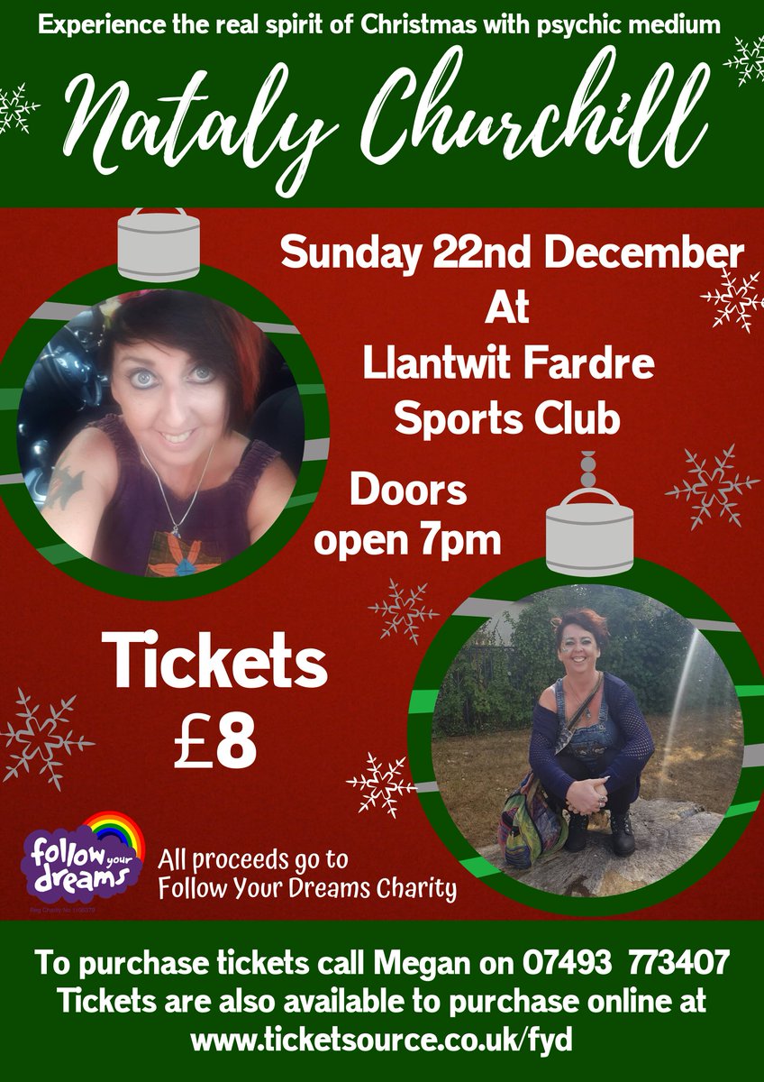 whatdidoes's tweet photo. Come and join us for another Nataly Churchill evening in time for some Christmas spirits https://t.co/5NyyCEAiHr
