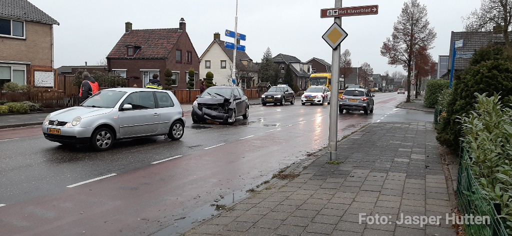 Melding politie Holstweg Den Nul inzake ongeval