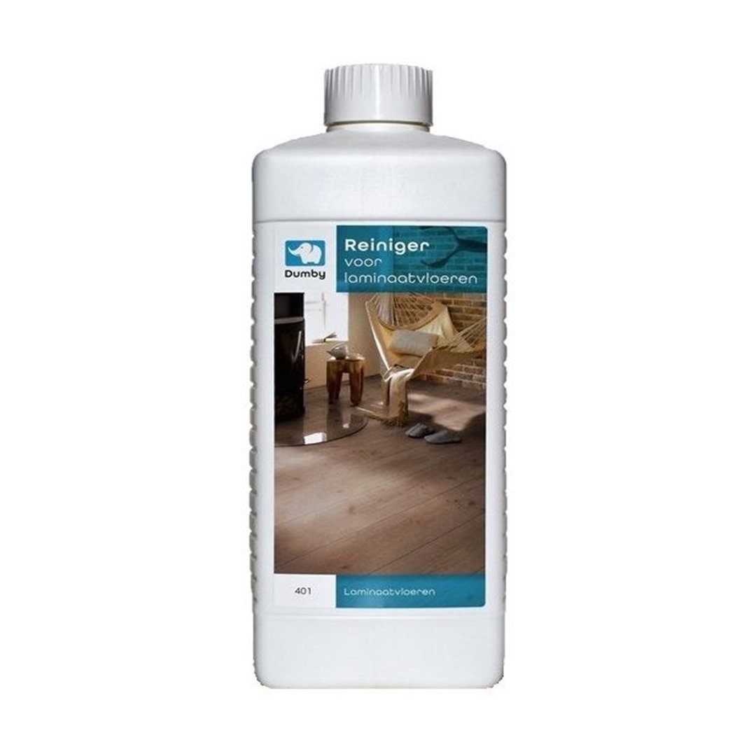 Dumby reiniger voor laminaatvloeren zorgt voor een reiniging van uw laminaat. Dit product heeft de voordelen dat het snel droogt, het een aangename geur heeft, uw vloer streeploos schoonmaakt en een antistatisch eindresultaat geeft: parketonderhoudservice.nl/webshop/dumby/…
