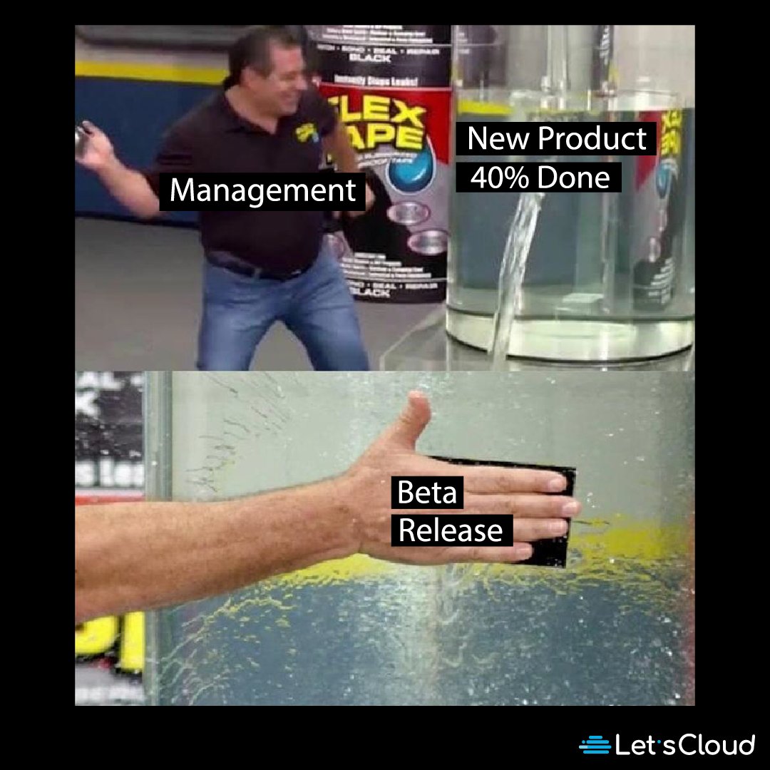 LetsCloudInc's tweet image. Who there also identifies? 😂😛

#dialhost #meme #tech #software #developers #helloworld