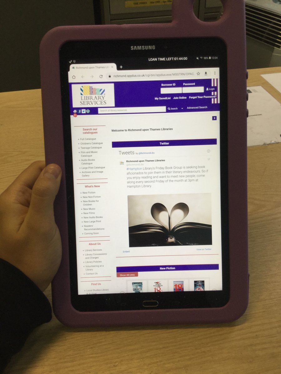 RichmondLibs's tweet image. Have you tried out the new #Hublets yet? You can access the internet, eBooks, and all our other online resources. All you need is your library card, so come and give them a go! You can find our Hublets at Richmond Lending Library and the Information and Reference Library.