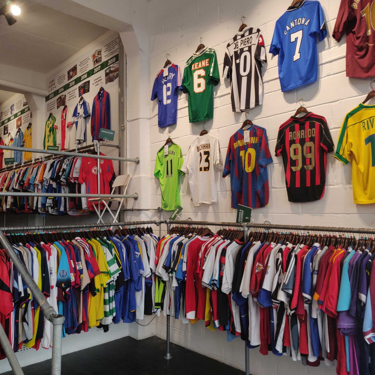retro football shirts brick lane