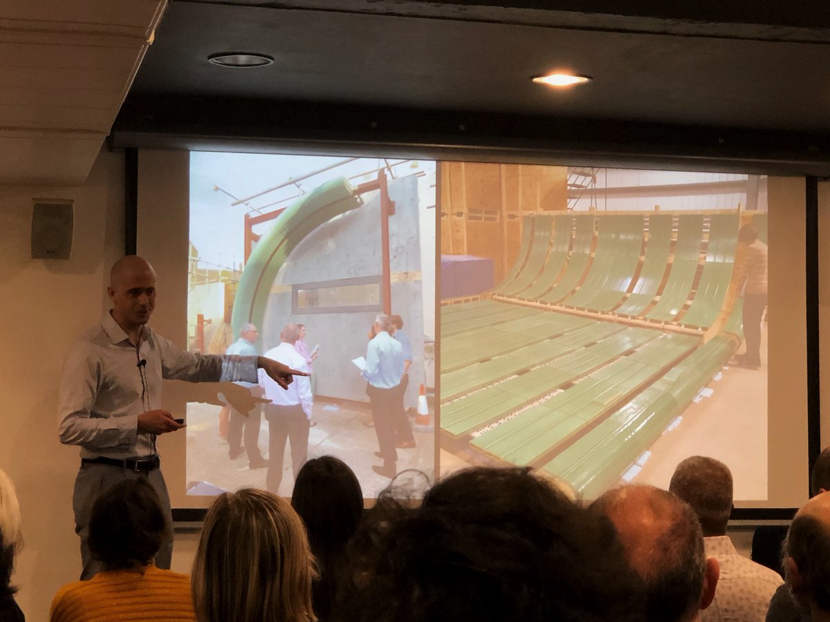darwenterra's tweet photo. #HandHeldtoSuperScale
Another absolutely fantastic night of informative discussion on today's use of building with ceramics!
Great to hear Lex Harrison, Mark Walden, Graham Longman and Paula Gonzales Martines speak about recent projects we've had the pleasure to be involved in! https://t.co/ZtYAzL2cD6