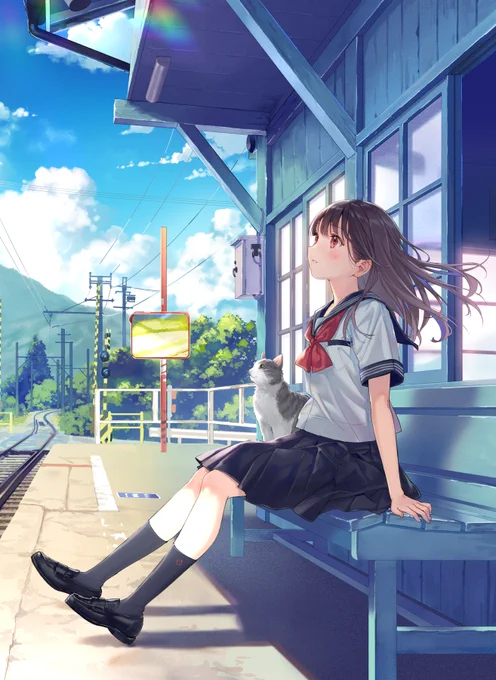 #2019年自分が選ぶ今年の4枚 
気に入ってるのとか頑張った絵とか 