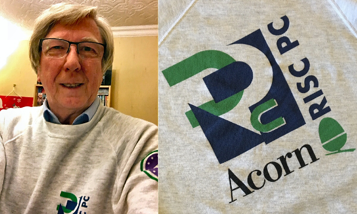 daveac's tweet image. Decided to give my old, but much loved, RISC PC top a rare trip out to the pub last night :-) (over to the right a look at design on back) @daveac @daveactv #RISCPC