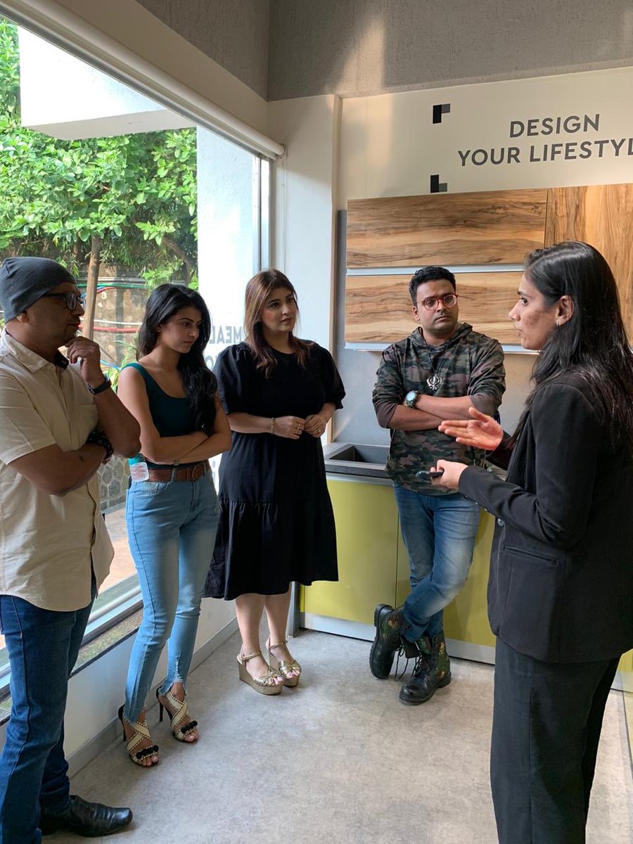 . <a href="/ChefRakhee/">Rakhee Vaswani</a> and #ChefVarunInamdar along with Interior Designer #SaniyaKantawala take a tour of the #GodrejInterio #KitchenExperienceCentre #MakeSpaceForLife
<a href="/VikhroliCucina/">Vikhroli Cucina</a> 
<a href="/DesignDekko/">Design Dekko</a>