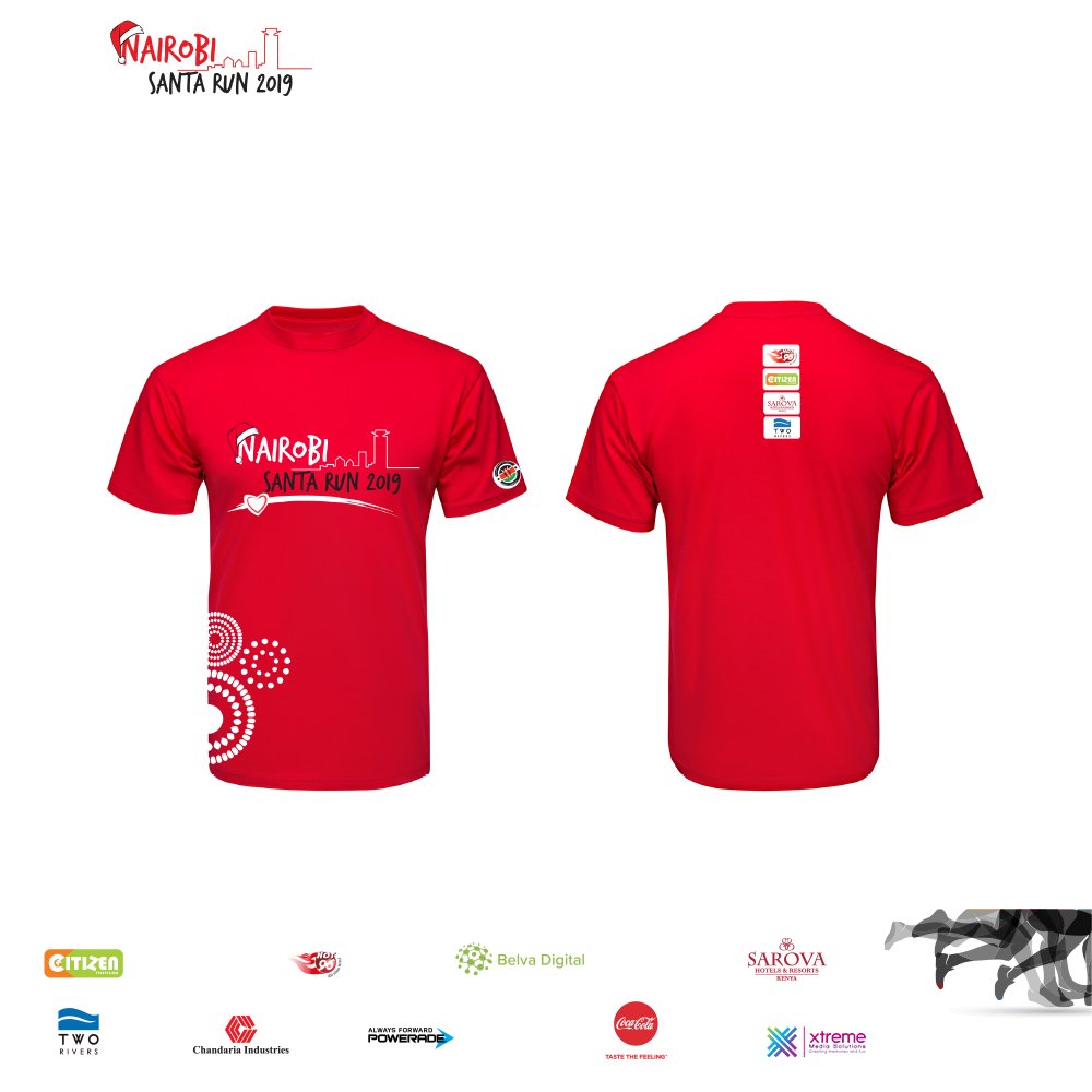 Nairobi Santa Run tweet media