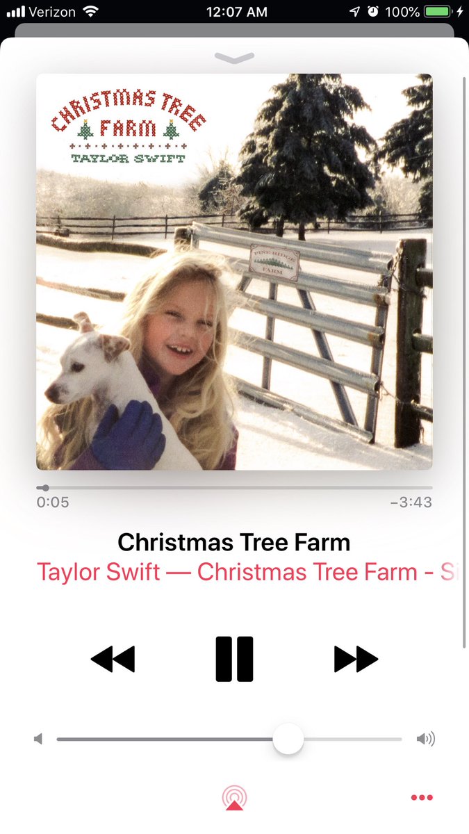PaperRingsTS13's tweet photo. Beyond obsessed with this song. Itβs so cute and Iβm OBSESSED. πππCatch me listening to this song all December ππππππππππππππππππππππ #ChristmasTreeFarmOutNow #Obsessed #RepeatOn #LoveHerWithMyEntireHeartForever @taylorswift13 @taylornation13 https://t.co/ZgbVgM9693