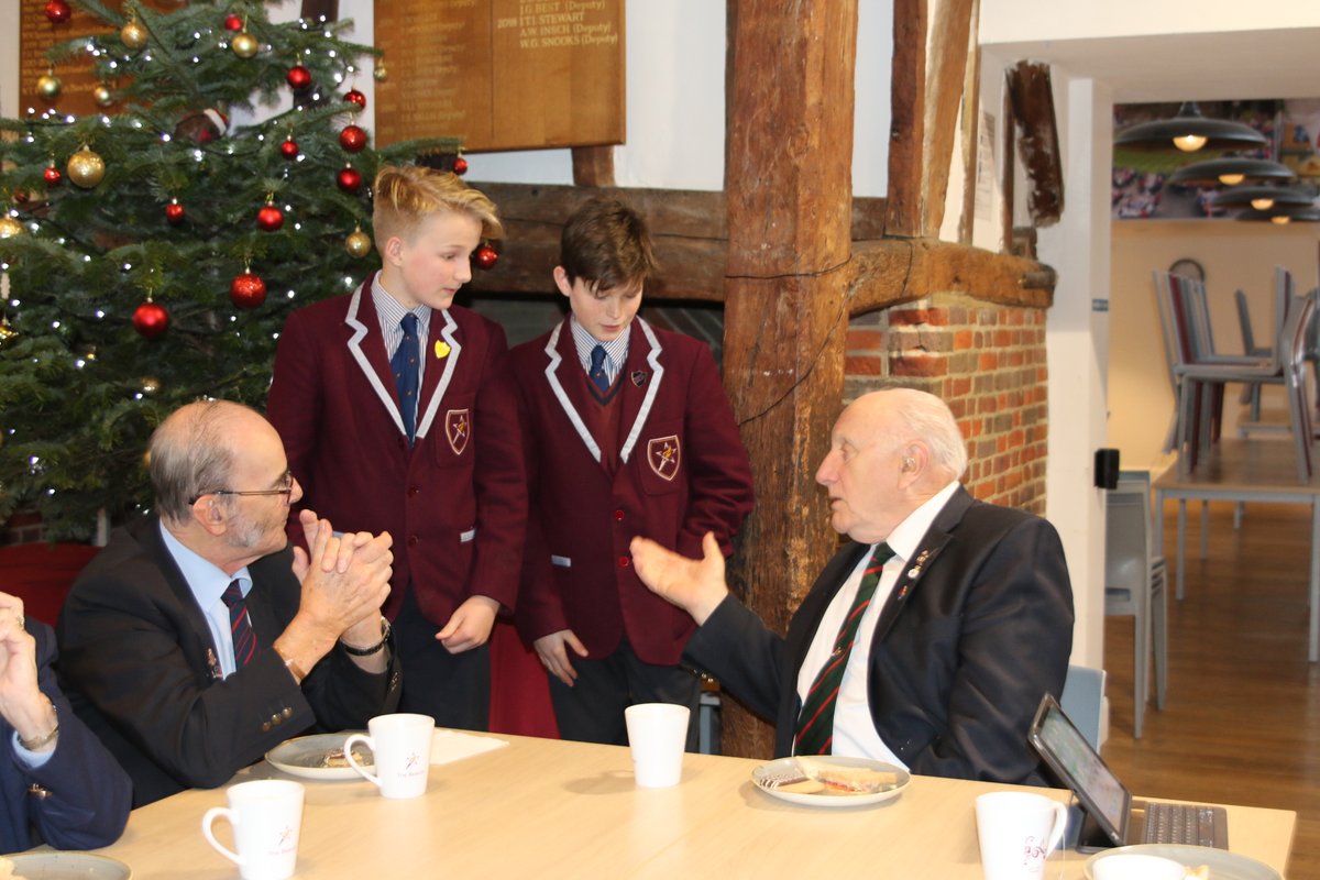 Our Year 8 #BeaconBoys welcomed the local #veterans to an Afternoon Tea Party yesterday. Thank you to <a href="/MimiHarker/">Mimi Harker OBE - Presenter, Speaker, Trainer</a> for her support organising this wonderful event. It was tremendous to see different #generations together and for our #BeaconBoys to meet real life #heroes!
