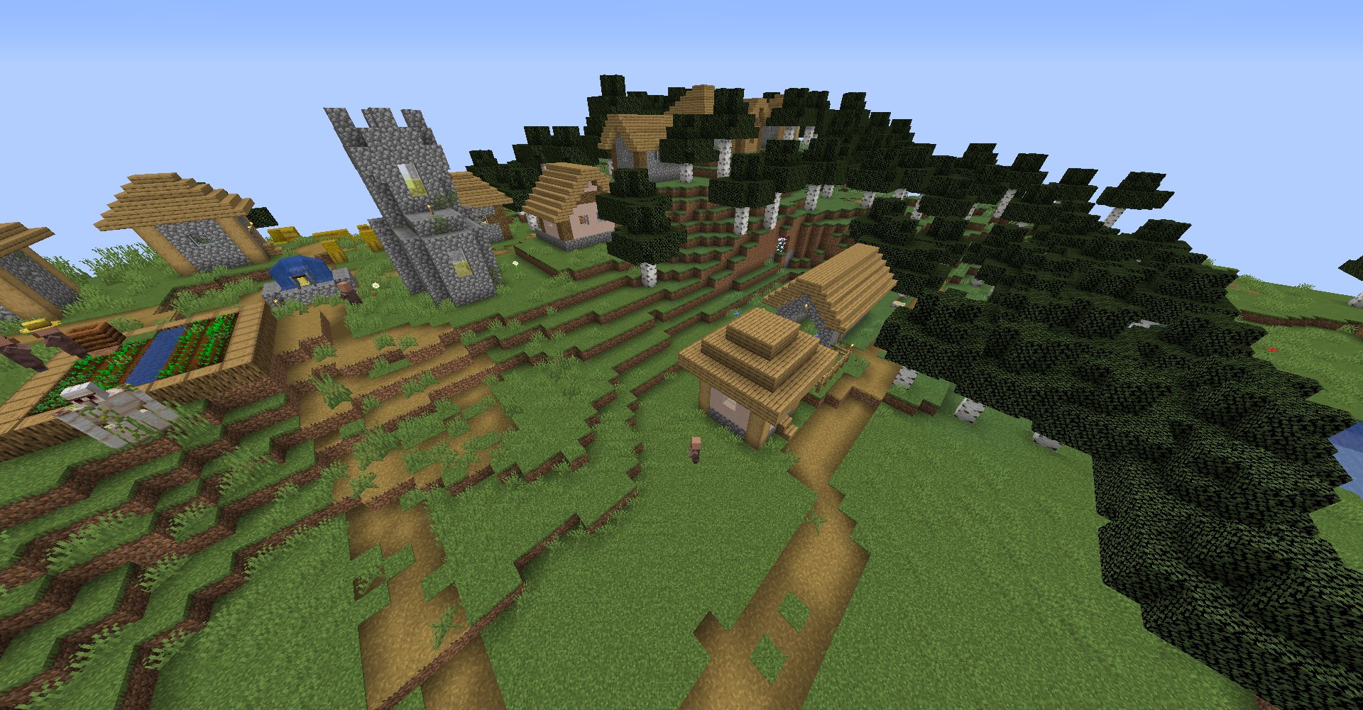 Nussy 179 ヌッシー Minecraft マイクラ マインクラフト 神シード値 村の目の前でスポーンされる神 シード発見 まあ 村しかないですが 1枚目のようにスポーンされます T Co Aijtsajdix Twitter