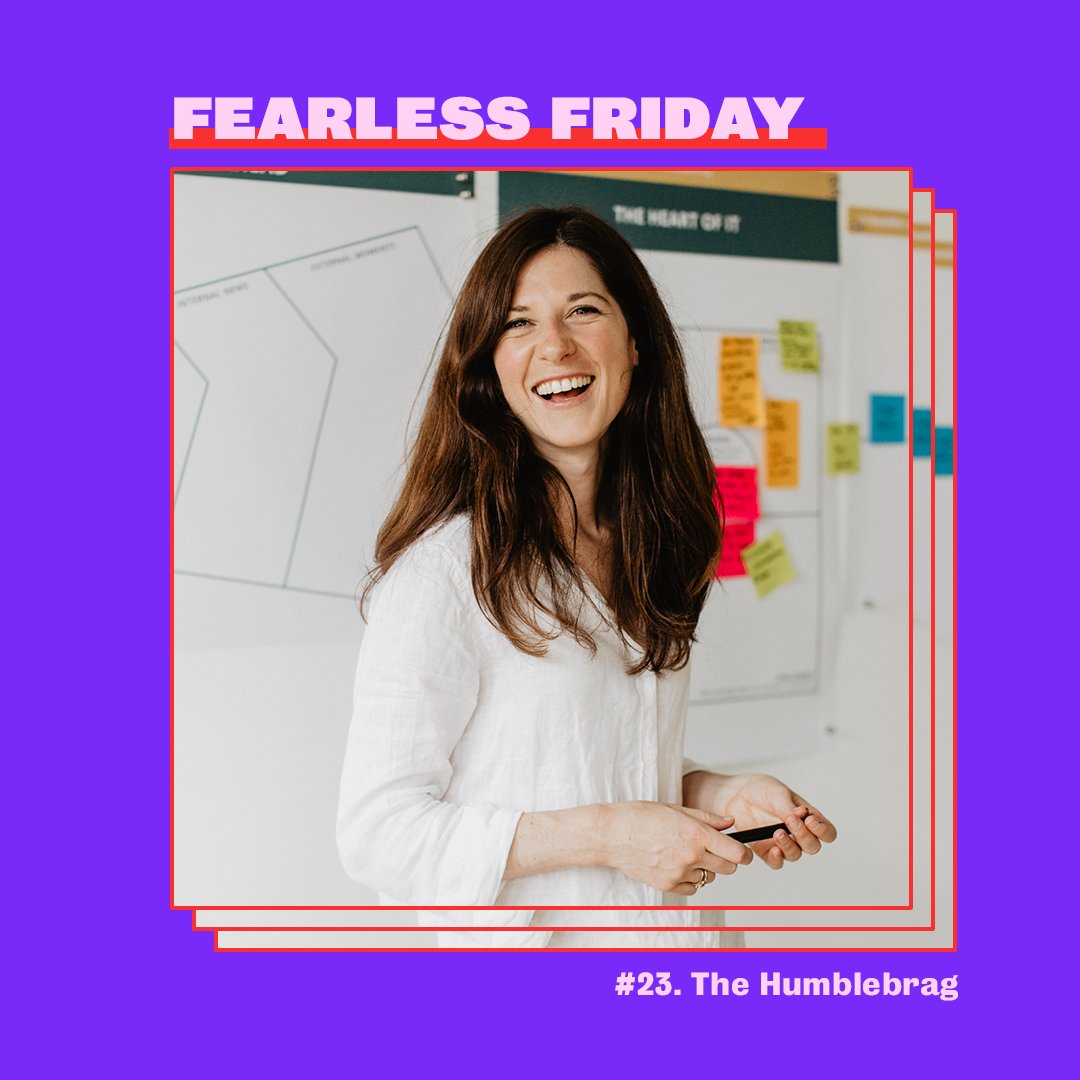 'being fearless has meant sticking to my goals, but with a greater focus on empathy and synchronicity with others - and the environment. I'm now learning there's a strange kind of humility and vulnerability that comes with being truly, fully, authentically #fearless' - @vonStrum