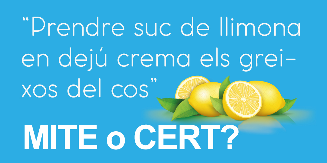 MetgesManresa's tweet photo. No hi ha aliments que per si mateix "cremin o dissolguin" els greixos, perquè el greix del cos s'acumula sota la pell i entre els òrgans. Per reduir-lo és necessari incrementar la demanda d'energia mitjançant exercici físic moderat (al menys 30 minuts al dia). #consellsdesalut https://t.co/KNeT5xBRjy