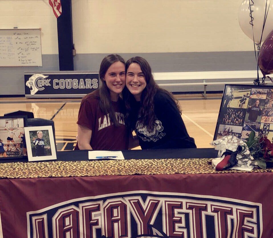 Clark Cougar Volleyball tweet media