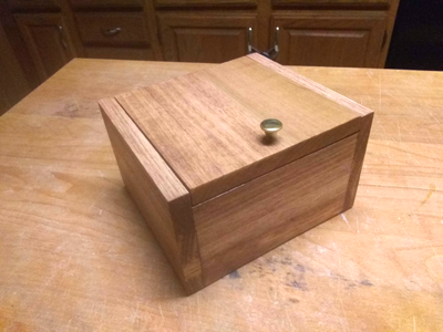 firewouldburn's tweet photo. I'm expecting a visit from the Tooth Fairy before long, and there's no way I'm rooting under a pillow at midnight. So wooden box and a wee pillow instead. https://t.co/WMhk6M0Rpd