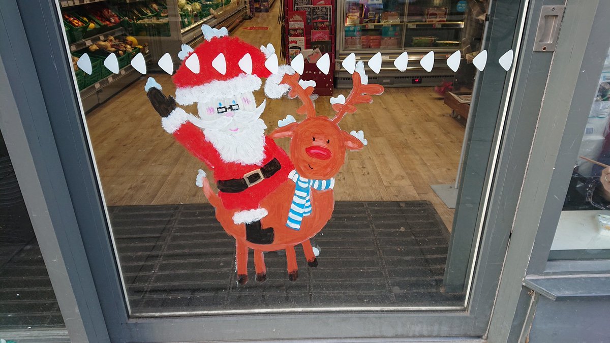 briandunsire's tweet photo. Christmas window's taking shape in Burntisland High Street Coop #merrychristmaseveryone https://t.co/sesb8EWxq5