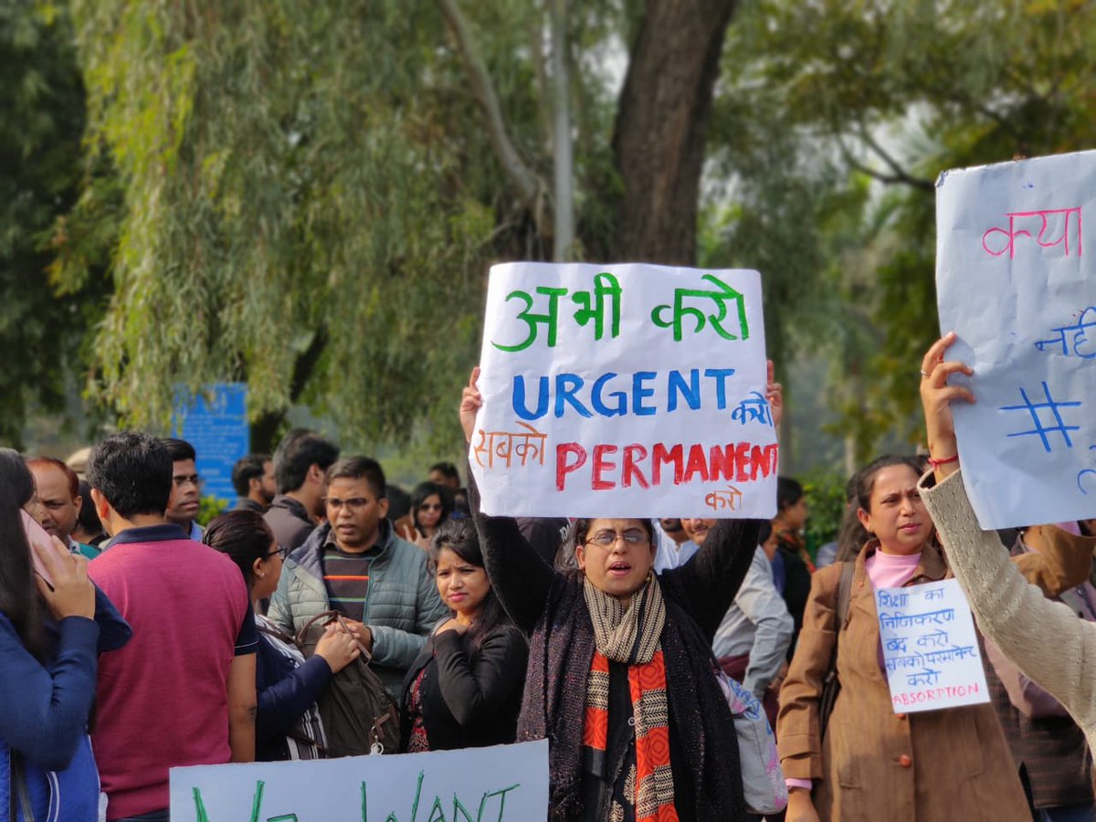 shashikat's tweet image. #onetimeregulation4AbsorptionofDUADHOC
#DUadhocABSORPTION
#OneTimeRegulationForAbsorption
#OnlyAbsorption 
#ABSORPTIONof6500_DUadhocs
 @DrRPNishank @ArvindKejriwal @PMOIndia @VPSecretariat @Delhi_U
@MHRD @ndtv @ndtvindia @aajtak @IndiaToday @ABPNews