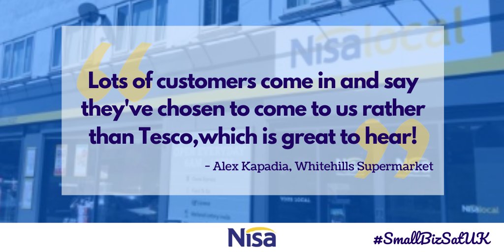 Small businesses are the backbone of our high streets and we've been working with 100s of them for more than 40 years. That's why we're supporting #SmallBizSatUK tomorrow. RT to show your support <a href="/alexkapadia/">Alex Kapadia</a>