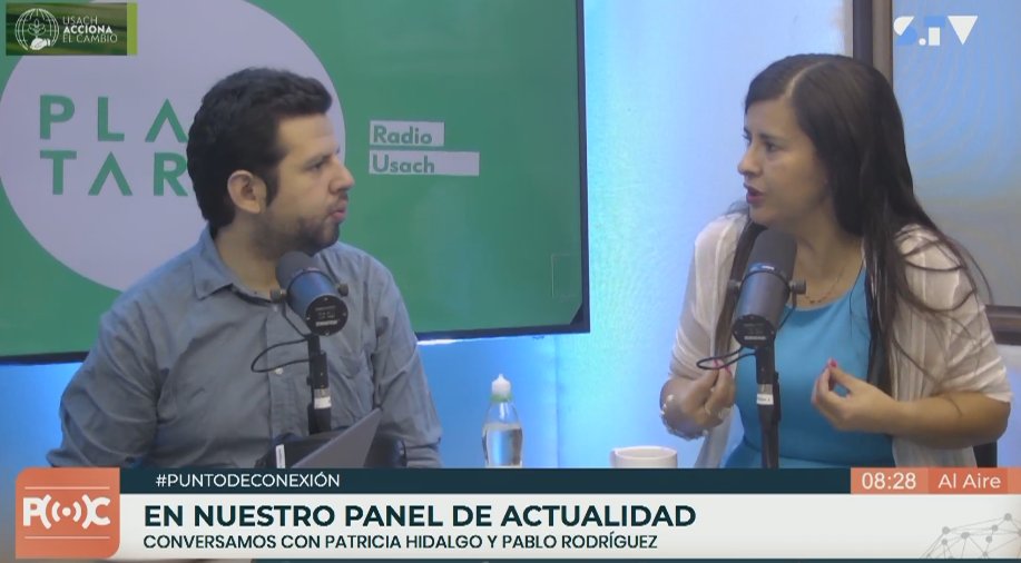 Panel de Actualidad en #PuntoDeConexion junto a @patyxnunoa , concejala de <a href="/MuniNunoa/">Municipalidad de Ñuñoa</a>  y a <a href="/mpablor/">Pablo Rodríguez N.</a> , investigador del <a href="/InstLibertad/">Instituto Libertad</a> 

Sintoniza

📻 94.5 FM
📺 48.1 Tvd @stgo_tv

bit.ly/Radiovivo 
bit.ly/StgoVivo