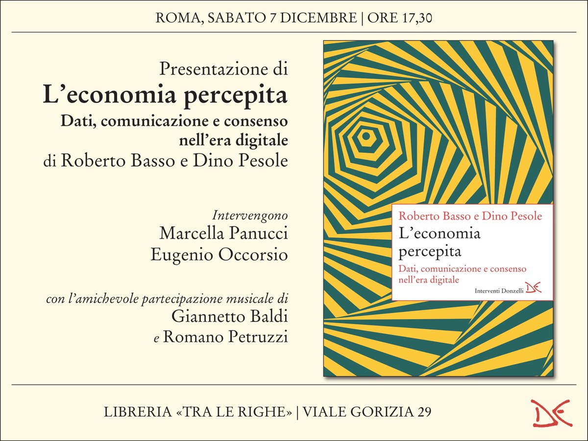 L'economia percepita tweet media